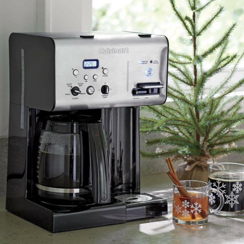 Cuisinart Programmable 12 Cup Coffee Maker with Hot Water System Crate Barrel