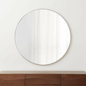 Edge Round 48" Wall Mirror.