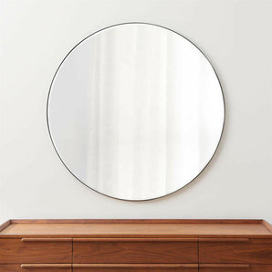 Edge Round 48" Wall Mirror.