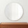 Edge Round 48" Wall Mirror.