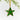 Green Stained Glass Star Tree Ornament.