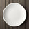 Lunea White 10.5" Outdoor Melamine Dinner Plate.