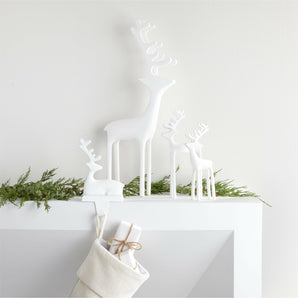 White Reindeer 21".