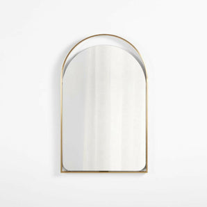 Aosta Brass Wall Mirror..